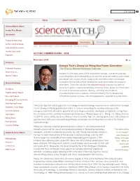 Zhong Lin Wang Institutional Interviews Journal Interviews AUTHOR COMMENTARIES - 2008 Podcasts
