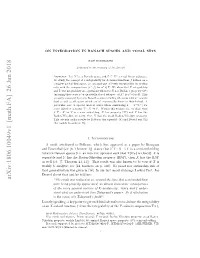 ON INTEGRATION in BANACH SPACES and TOTAL SETS 3 and X Has Property (D′), Then X Has the Weak Radon-Nikod´Ym Property (WRNP), See Theorem 4.8