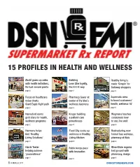 15 Profiles in Health and Wellness