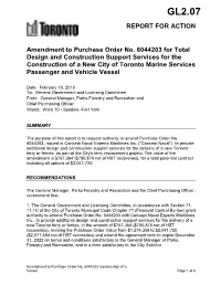 Amendment to Purchase Order No. 6044203 for Total Design And