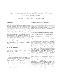 Polynomial Time Randomised Approximation Schemes for the Tutte Polynomial of Dense Graphs
