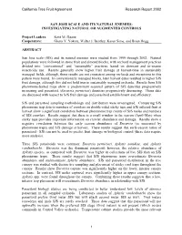 San Jose Scale and Its Natural Enemies: Investigating Natural Or Augmented Controls