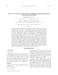 The Use of a Vortex Insertion Technique to Simulate the Extratropical Transition of Hurricane Michael (2000)