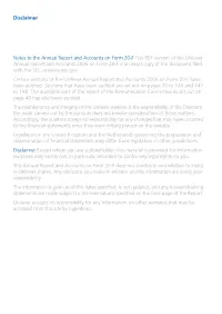 Unilever Annual Report & Accounts 2006 on Form