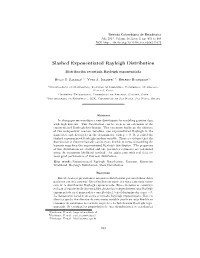 Slashed Exponentiated Rayleigh Distribution