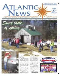 Atlantic News Size: 3.3 X 3 Run Date: 12.15.06 Artist: Lj Proof: Color: 4C Sent: Confirmation