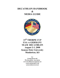 Decathlon Handbook & Media Guide