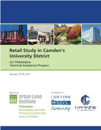 Retail Study in Camden's University District
