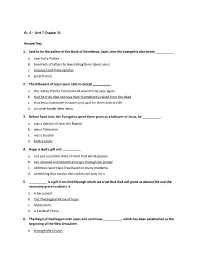 Unit 7, Chapter 21 Answer