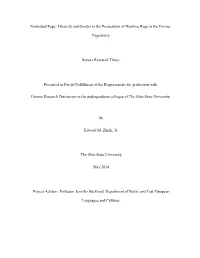 Embodied Rape: Ethnicity and Gender in the Prosecution of Wartime Rape in the Former