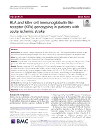 Genotyping in Patients with Acute Ischemic Stroke