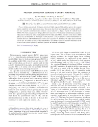 Muonium-Antimuonium Oscillations in Effective Field Theory