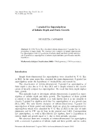 Z-Graded Lie Superalgebras of Infinite Depth and Finite Growth 547