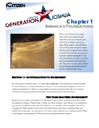 Chapter 1 America’S Foundations