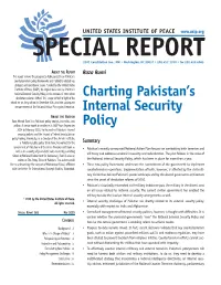 Charting Pakistan's Internal Security Policy
