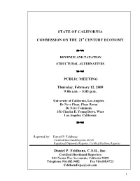 February 12, 2009 Meeting Transcript