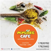 Mysore Cafe Menu Copy