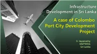 A Case of Colombo Port City Development Project