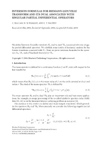 Inversion Formulas for Riemann-Liouville Transform and Its Dual Associated with Singular Partial Differential Operators