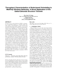 A Novel Application of the Gallai-Edmonds Structure Theorem