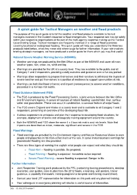 Joint Responder Training Template
