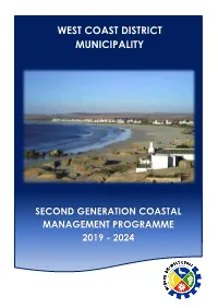Second Generation Coastal Management Programme 2019 - 2024