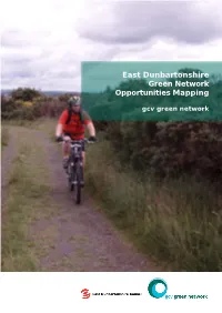 GCVGNP, East Dunbartonshire Mapping Report, Updated 3.12.12
