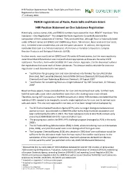 H4R Position on Rosin As One Substance For