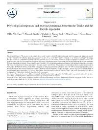 Physiological Responses and Exercise Preference Between the Trikke and the Bicycle Ergometer