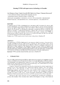 Sensing TVWS with Open Source Technology in Ecuador