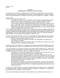 January 11, 2011 (1/11/11) Iyear One (2010 Being the “Zero Index” Into