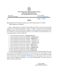 Pre-Draft Uniform Building Code-2019 for Kashmir Region For