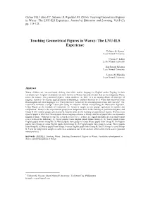 Teaching Geometrical Figures in Waray: the LNU-ILS Experience