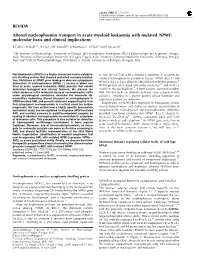 Altered Nucleophosmin Transport in Acute Myeloid Leukaemia with Mutated NPM1: Molecular Basis and Clinical Implications