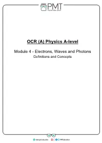 Definitions and Concepts