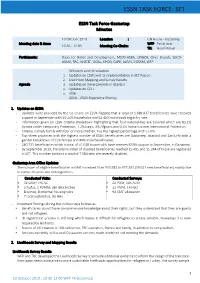 Essn Task Force- Set