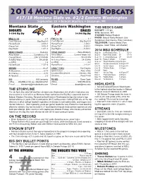 FB Gm Notes '14 #4.EWU.Indd