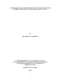 University of Florida Thesis Or Dissertation Formatting