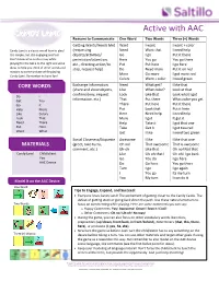 Active with AAC