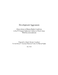 Development Aggression