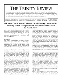 The Trinity Review