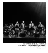 Art of Time Ensemble Performs Sgt. Pepper's