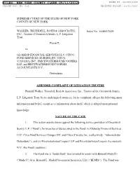Filed: New York County Clerk 05/11/2012 Index No