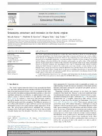 Seismicity, Structure and Tectonics in the Arctic Region
