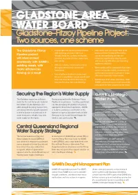 Gladstone–Fitzroy Pipeline Project: Two Sources, One Scheme