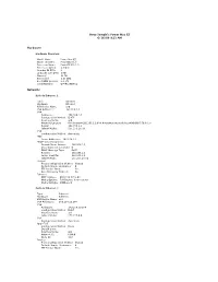 System Profile