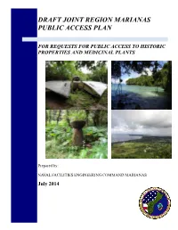 Draft Joint Region Marianas Public Access Plan