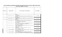Typist Accepted and Rejected List .Pdf
