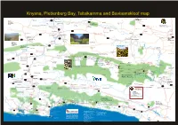 Knysna, Plettenberg Bay, Tsitsikamma and Baviaanskloof Map 2020.Cdr