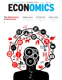 The Mathematics of Democracy Joseph Mcmurray Discusses the Effects of the Uninformed Alumni Voter Vs